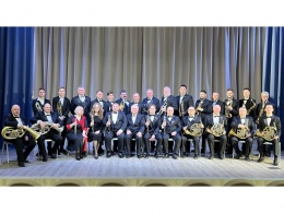 24 марта Духовой оркестр Коломенской филармонии, посетил уютный зал МБОУ СОШ Гимназии № 2 